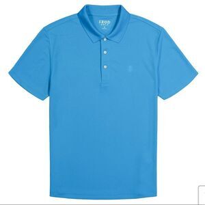 𝅺izod Golf Classic Fit Cooling Short Sleeve Polo Shirt NWT